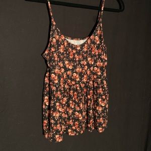 Floral American Eagle Soft and Sexy Tank